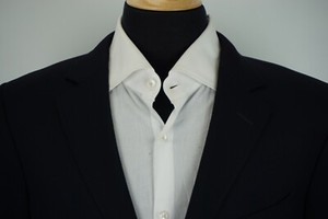 Ermenegildo-Zegna-Classic-Fit-Dark-Blue-100-Wool-Sport-Coat-Jacket-Sz-42R