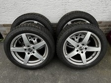 Mercedes C-Klasse Winterr&auml;der komplett 225/50R17, Dunlop, DIEWE Alu, gebraucht