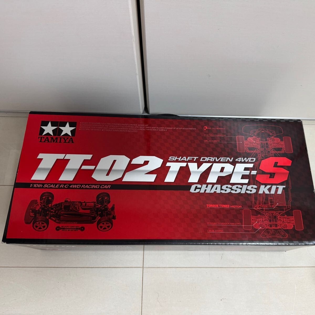 TAMIYA TT-02 TYPE-S RC Car Chassis Kit for Radio Control Enthusiasts