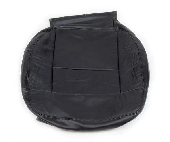 Ford F150 Lariat 2004-08 cubierta de asiento de cuero de repuesto inferior de pasajero negra Foto 2 de 3