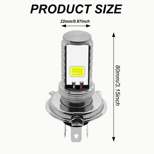 For Ski-Doo MXZ 550X, 2006-2009, White LED Headlight Bulb - 550 X - Picture 8 of 10
