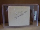 Rare Personalized Mickey Mantle Autograph Cut Auto PSA/DNA C