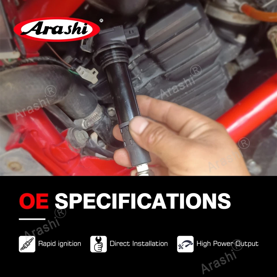 For Suzuki GSXR600 2001-2005 GSXR750 2000-2005 Ignition Coil Spark Plug Cap 4PCS - Image 4 of 4