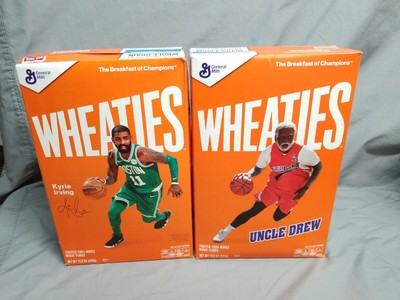 kyrie wheaties box
