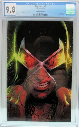 The Joker #2 CGC 9.8 1:50 Trevor Hairsine Santa Prisca Virgin Variant Cover