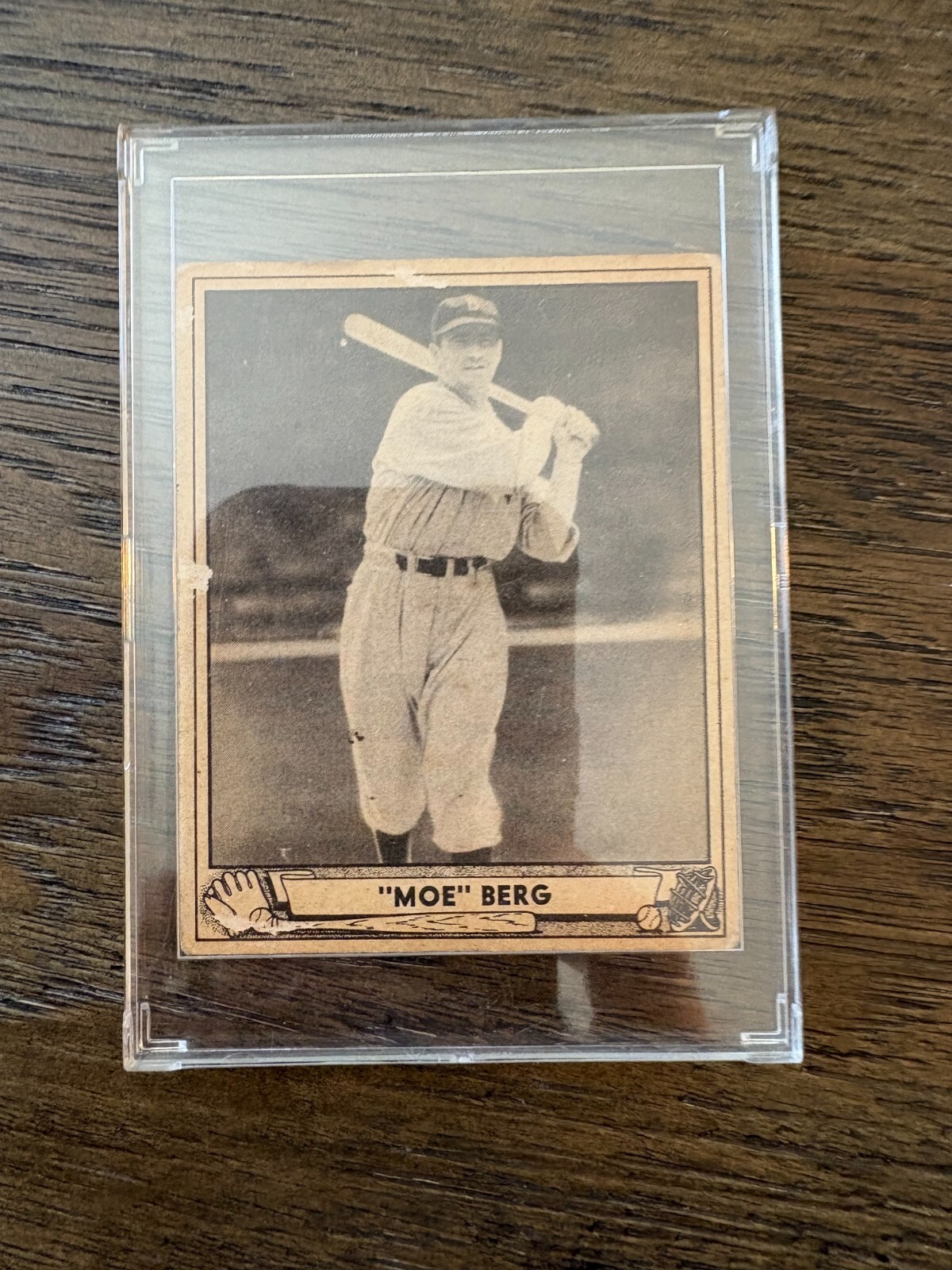 Morris Moe Berg 1940 Play Ball Red Sox #30 baseball card
