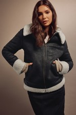 Lts Tall Teddy Aviator Jacket