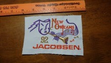 VINTAGE NEW ORLEANS LA JACOBSEN JAZZ MUSIC   PATCH BX M #10