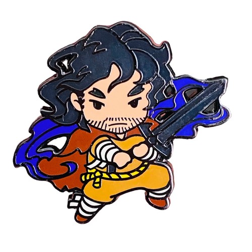 Vasher #004 Series 1 Cosmere Character Pins - Year of Sanderson Dragonsteel 993