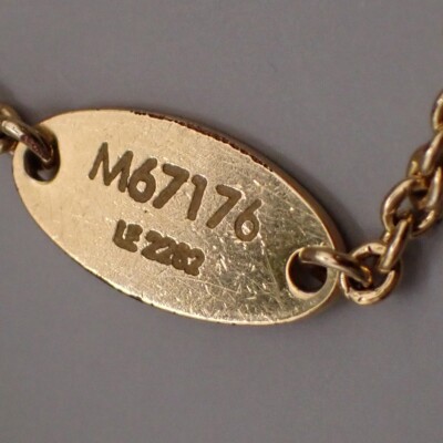 LOUIS VUITTON LV & ME S Chain Bracelet Gold-Plated Italy