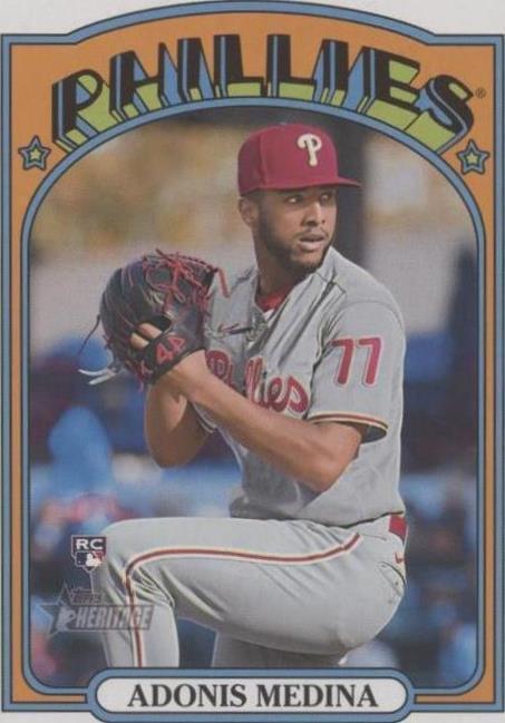 2021 Topps Heritage High Number - Adonis Medina #520 - 1 of 1