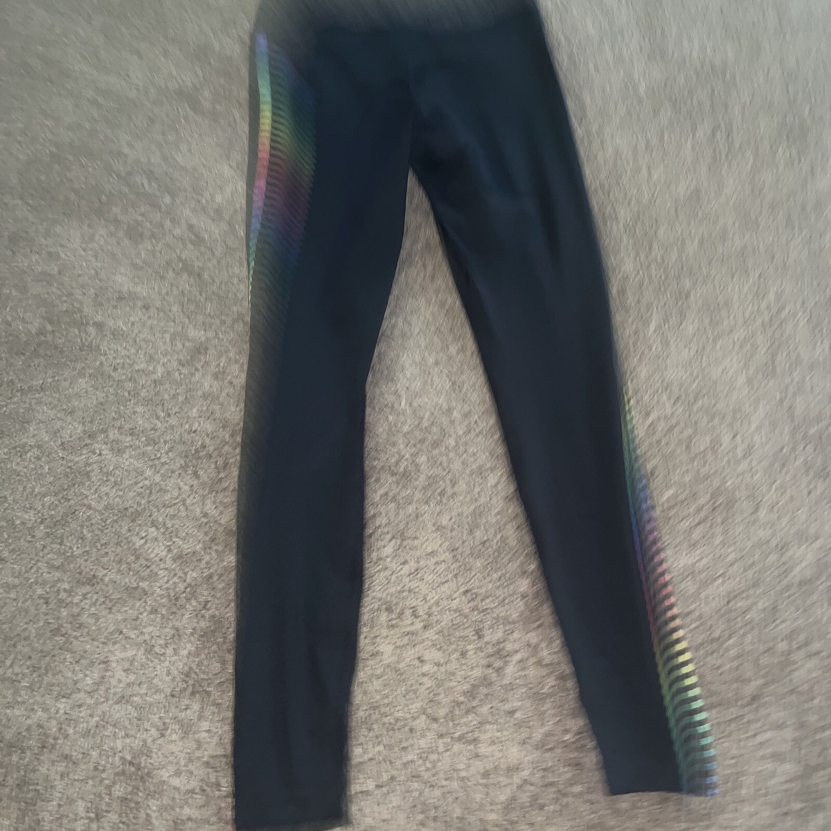 nike the one rainbow ladder leggings