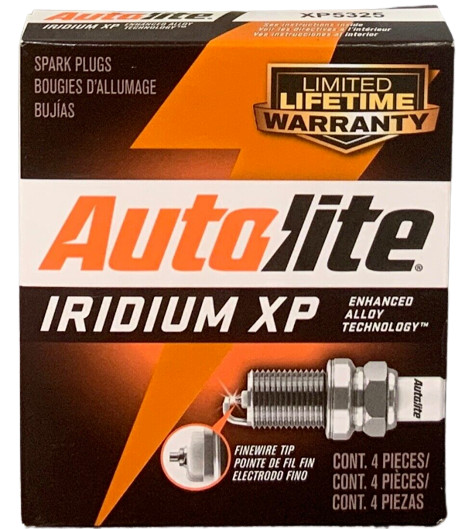 4-Pack Autolite XP5325 Iridium Xp Spark Plug