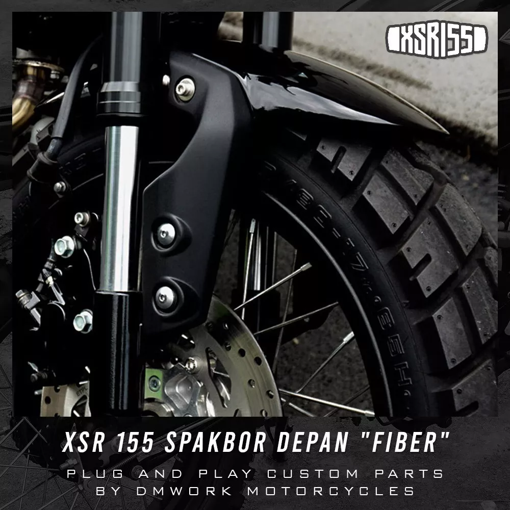 FRONT FENDER CARBON FIBERGLASS YAMAHA XSR155 MOTORCYCLES eBay