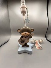 Rockstar Monkey Guitar Lamp RARE Nursery Children Night Light Lambs  Ivy Decor