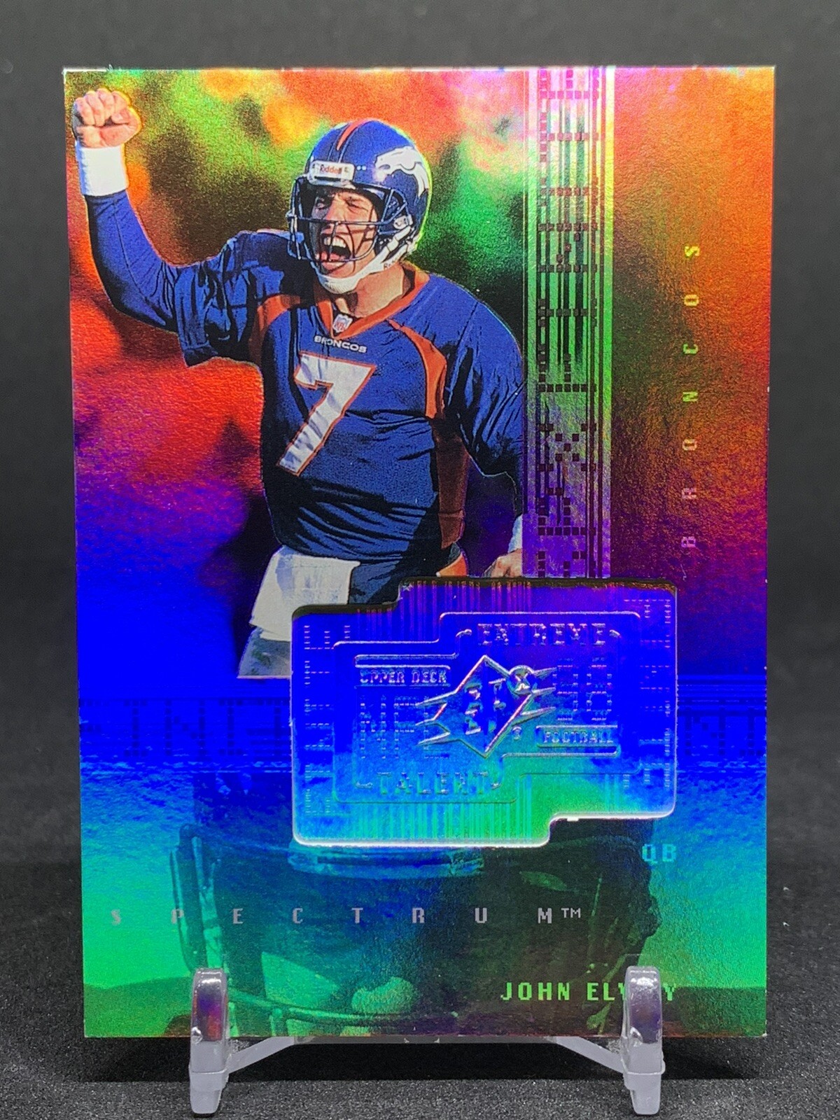 1998 Upper Deck SPx Finite John Elway #281 Extreme Talent Spectrum /150 Rare
