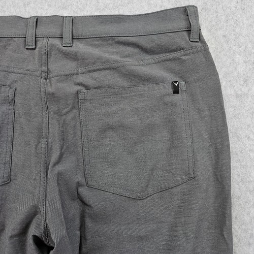 Callaway 34x32 Performance Stretch Chino Golf Pants Gray - Picture 22 of 23