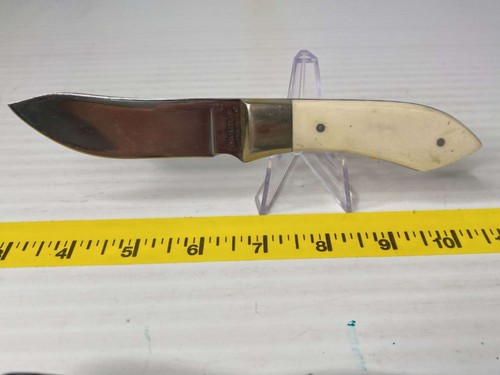 Parker Cut Co 7 3/8" Hunting Knife w/Ivory Colored Handle Japan Cosmetic Second.