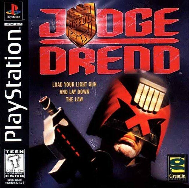 Judge Dredd PS1 Great Condition Complete Fast Shipping