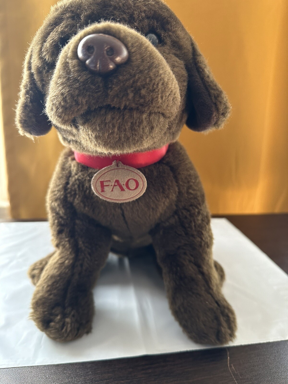 F. A.O Chocolate Brown Labrador Dog 12”