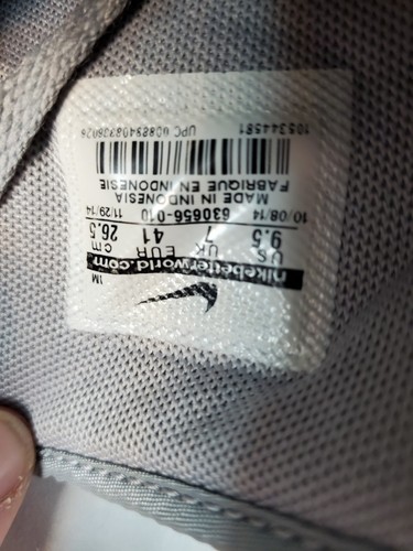 Nike Primo Court Mid Size 9.5 - - Picture 6 of 7