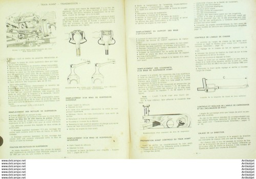 Revue Technique Automobile Renault 4 Simca 1301 1967/1970  #288 - Imagen 2 de 4