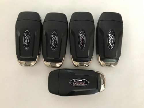 Lot 5 used OEM FORD F-SERIES FLIP KEY REMOTE FOB PC3T-15K601-HA N5F-A08TBLP MINT - Picture 3 of 5