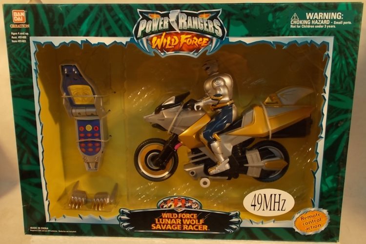 Power Rangers Wild Force Lunar Caller Morpher R/C Lunar Wolf Power Rangers Wild Force Lunar Caller Morpher R/C Lunar Wolf