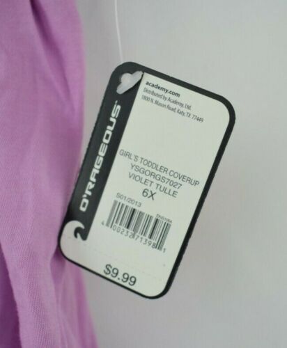 ORageous Girls Toddler Coverup Tunic Sundress Size 6X Violet - Picture 2 of 5