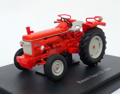 Hachette 1/43 Scale Model Tractor HT108 - 1966 Renault Super 6 D - Orange