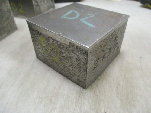 Free Ship, D2 Tool Steel Flat Stock, Close to 2" Thick x 3-1/8" square - Picture 5 of 5