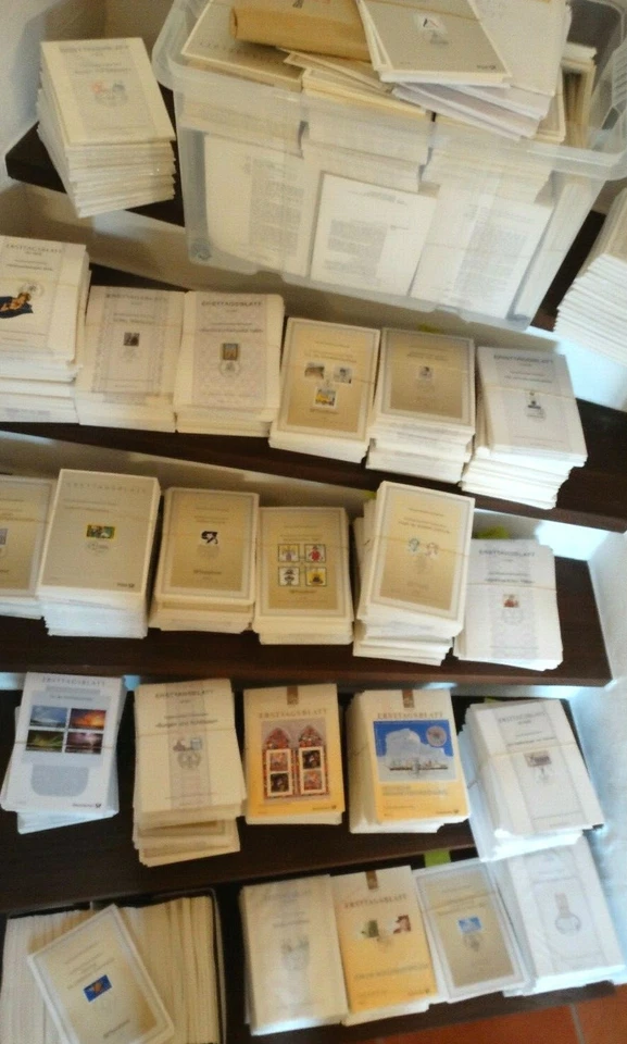 Bund Berlin ETB Ersttagsblätter Sammlung ca. 400 Stück verschiedene Jahrgänge - Bild 2 von 4