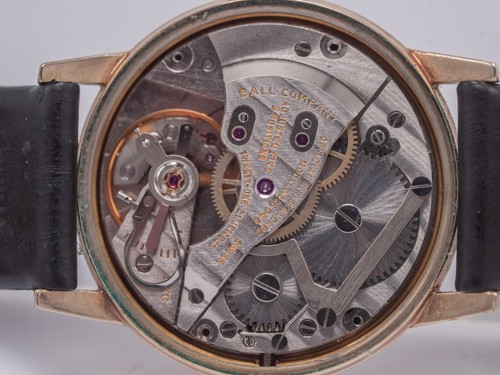 1960s Ball Official Railroad Standard 1604B 10k GF Men's Hand Wind 34mm Watch - Picture 11 of 14