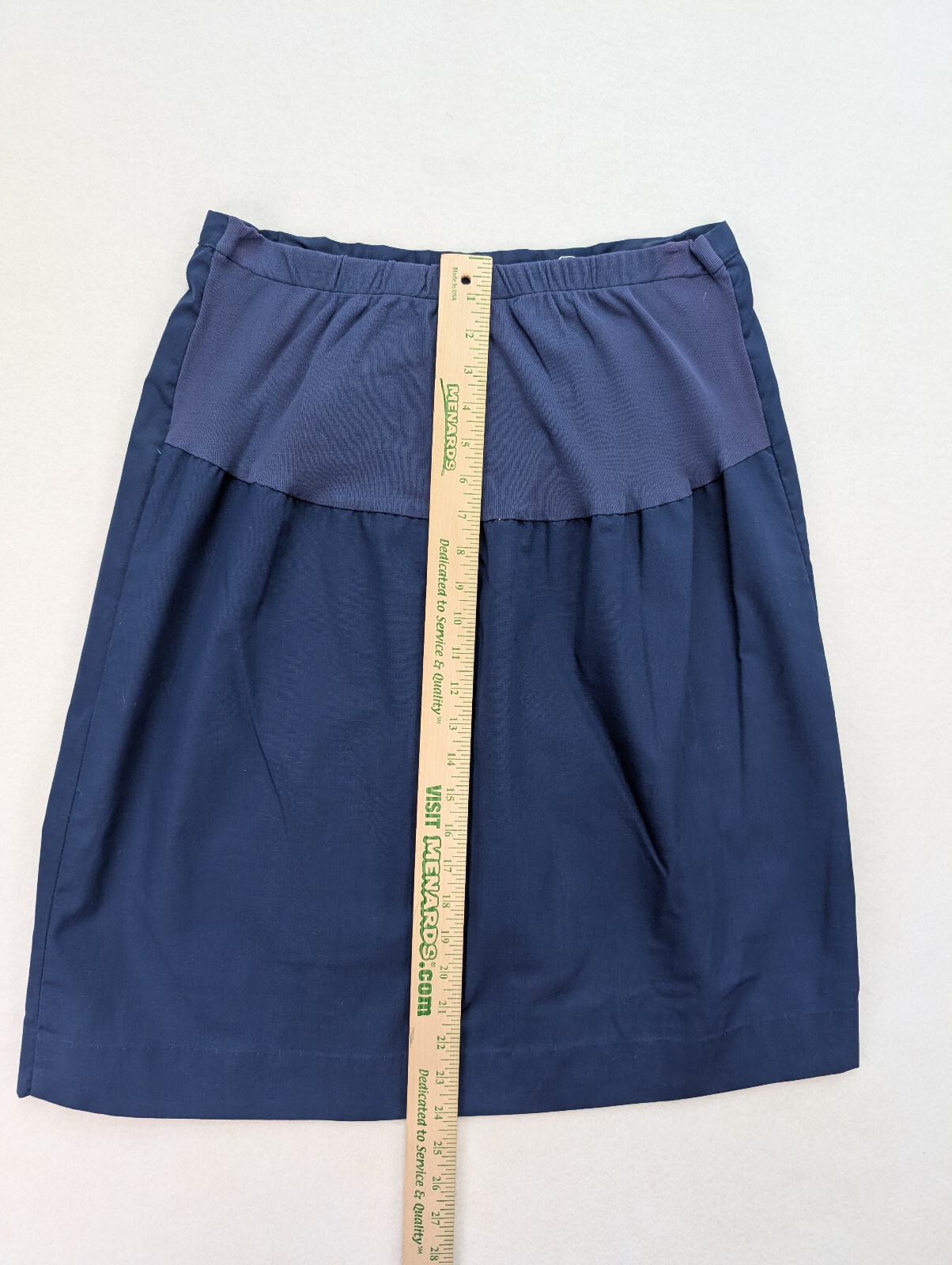 Carol Brent Montgomery Ward Vintage Women's Maternity Skirt Pencil Straight