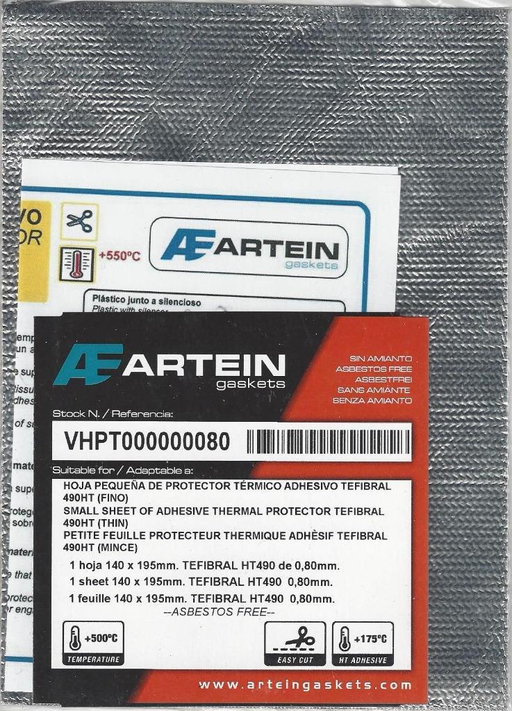 Motorcycle engine gasket bulk material 500C heat resist 0.8x140x195mm