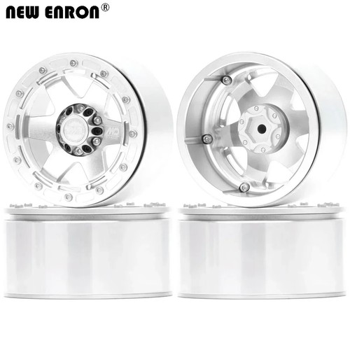2.6" 12MM/17MM Hex Changeable Beadlock Wheel Rim For RC 1/10 1/7 1/8 MK07 Axial - Picture 27 of 39