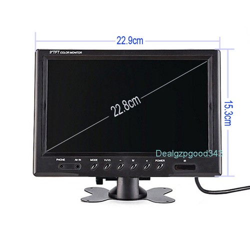4x AHD 1080P Car Rearview Backup Camera +9" LCD 4CH Split Monitor for Bus Truck - Picture 3 of 12
