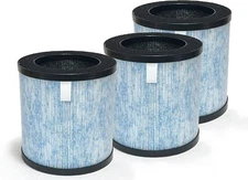 Nispira MJ002h True HEPA Carbon Filter for Pomoron Air Purifier MGK21J02 3 PK