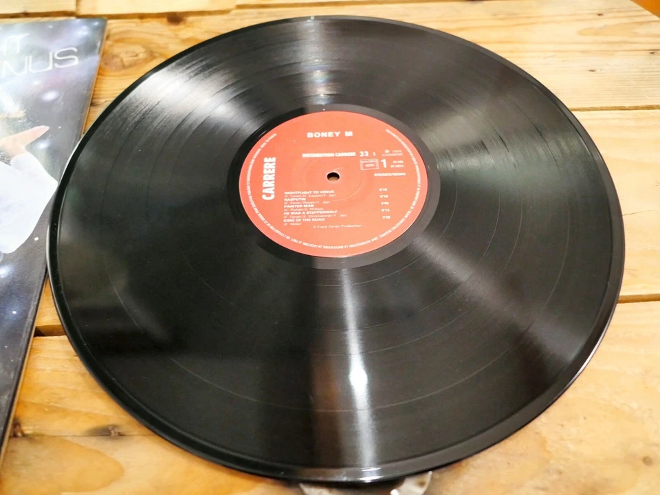 BONEY M NIGHTFLIGHT TO VENUS LP 33T VINYLE EX COVER EX GATEFOLD ORIGINAL 1978 - Photo 2/4
