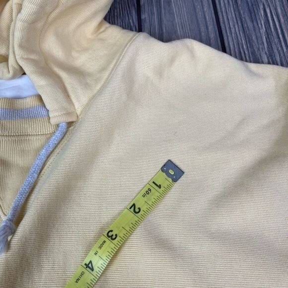 Champion Reverse Weave Pastel Yellow Hoodie Sz Large | eBay