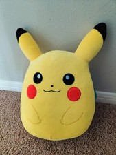 Pikachu Squishmallow 10” Kellytoy Pokemon Plush New With Tags, Receive Pictured