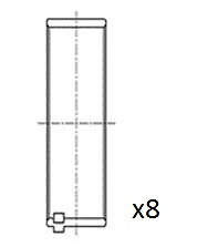 FAI AutoParts BB2082-STD Big End Bearings for ,HYUNDAI,KIA