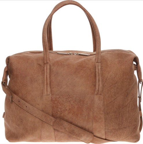 MAISON MARTIN MARGIELA Wochenendtasche antik hellbraun Leder