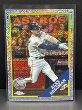 2023 Topps 1988 Mojo Refractor T88C-22 Alex Bregman Houston Astros card