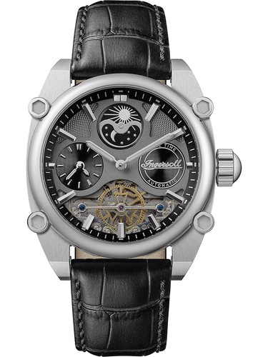 Ingersoll I15402 Reloj Hombre Varsity Dual Time Automático 45mm 5ATM - Imagen 1 de 3