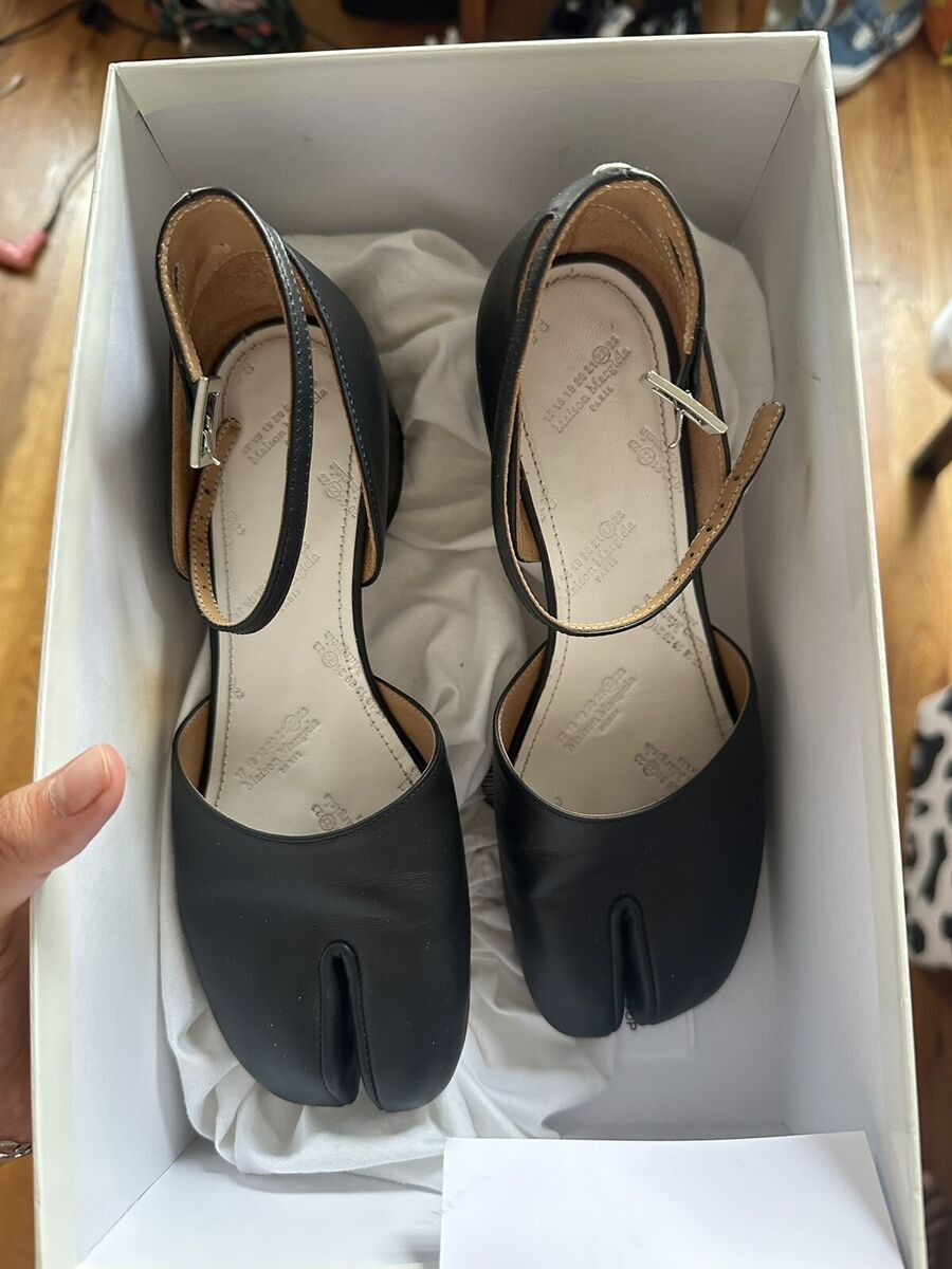 Maison margiela tabi mary-jane Size 36 Black | eBay Maison margiela tabi mary-jane Size 36 Black | eBay
