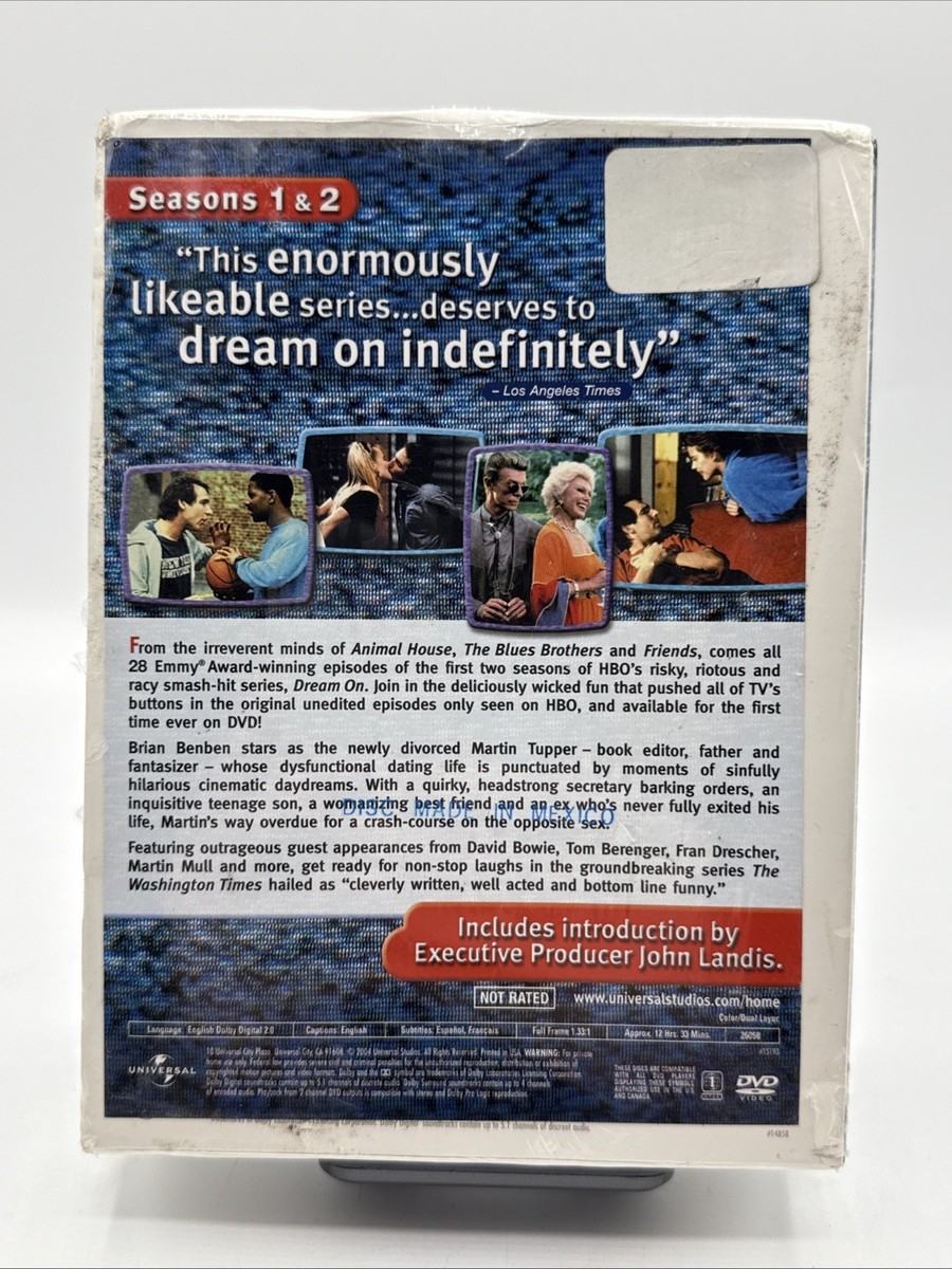 (未使用･未開封品)Dream On: Seasons 1 & 2 [DVD] Dream On SEASON 1 and 2 DVD, 2004, Box Set HBO SERIES Brand