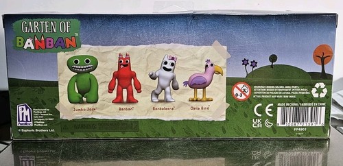 Juego de 4 figuras Garten Of BanBan serie 1 juguetes coleccionables - Josh Banbaleena Opila - Imagen 4 de 4