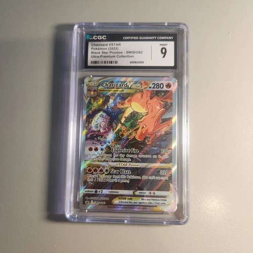 2022 Pokémon Charizard VSTAR SWSH262 Ultra Premium Collection CGC 9 Mint