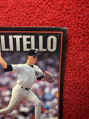 Vintage 1993 Sam Militello New York Yankees MLB Baseball Trading Card 75 - Picture 6 of 12